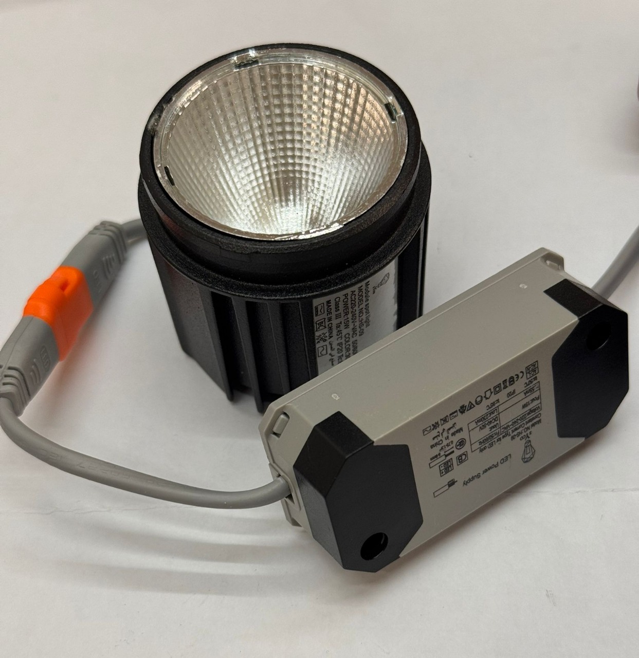 LED Downlight Module 10W / 12W - Black -