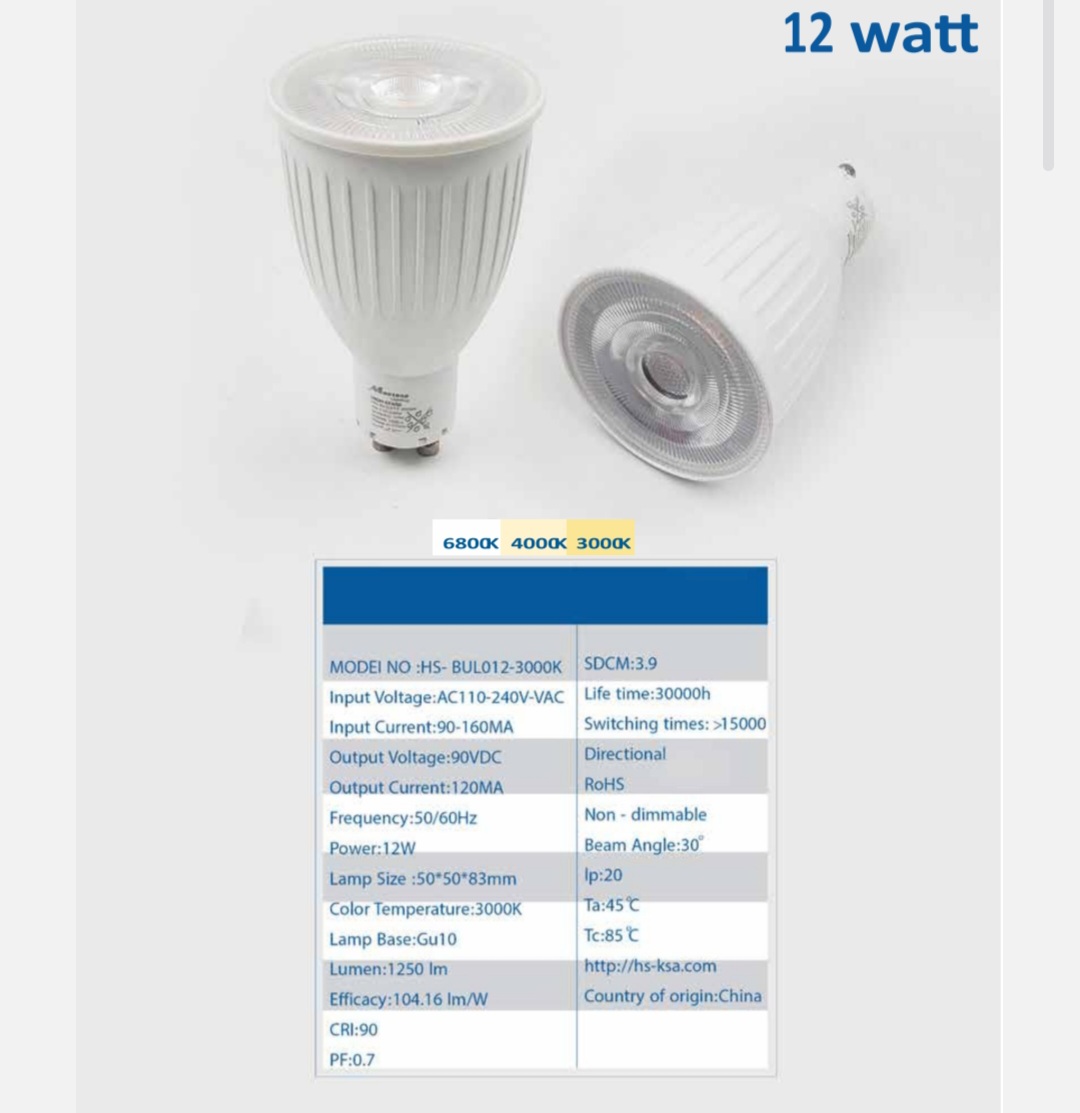 High Star 12 Watt Spot light